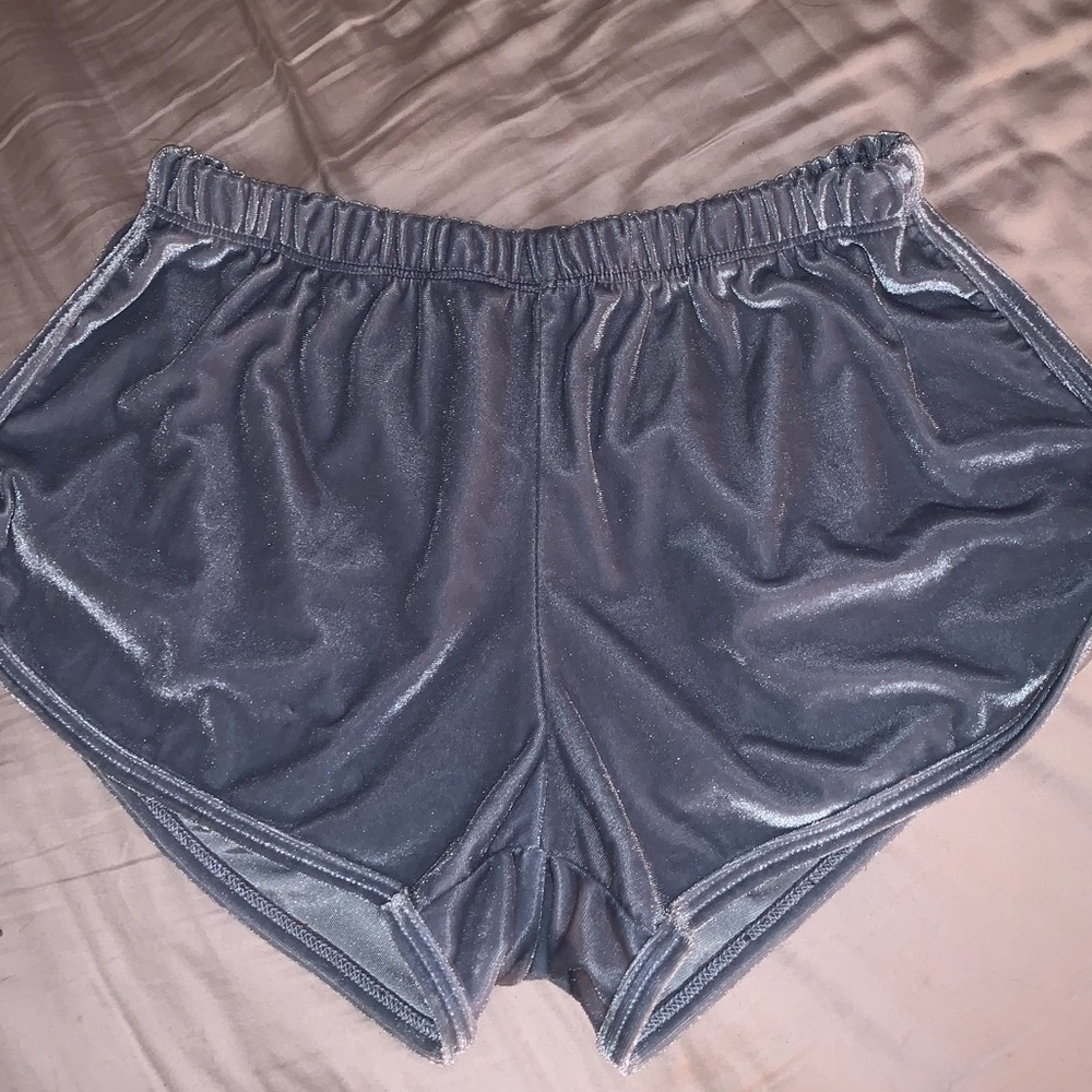 John galt crushed Velvet shorts